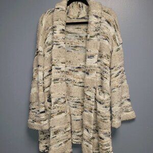 Moth Anthropologie Chunky Knit Sweater Cardigan Oversized XS Boho - Like new!